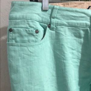 👖Mint/Teal Colored Jeans